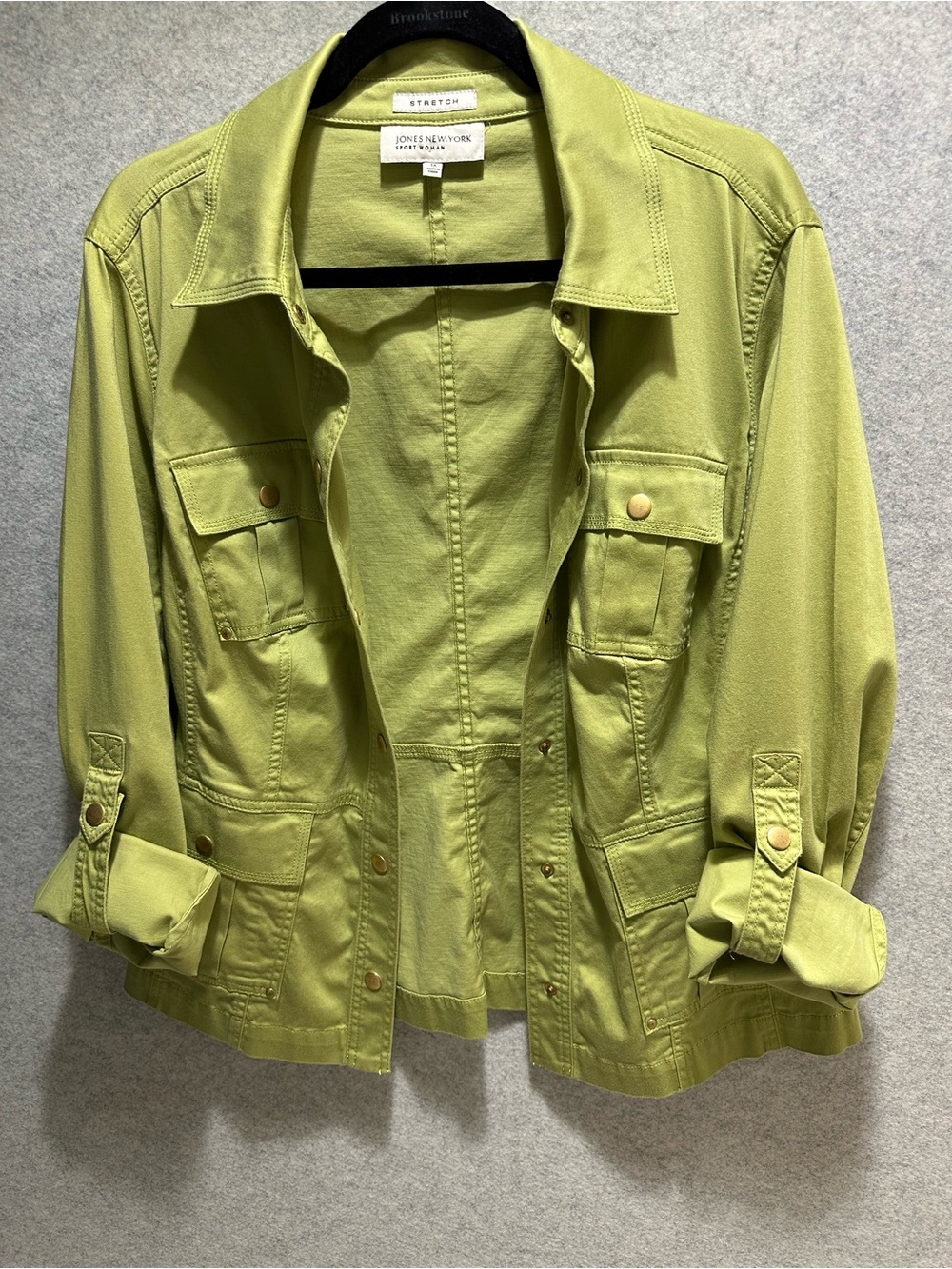 Jones New York Lime Utility Jacket - Picture 4 of 10